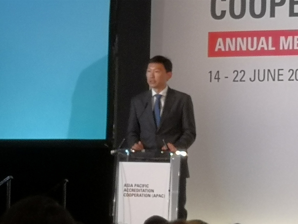 肖建华在APAC年会上做主旨演讲：全球bet28365365游戏_365游戏厅网页登录_365bet会员登录体系促进世界贸易